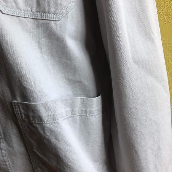 Club Monaco Fall Pale Gray Overcoat NWOT!! - Picture 3 of 12